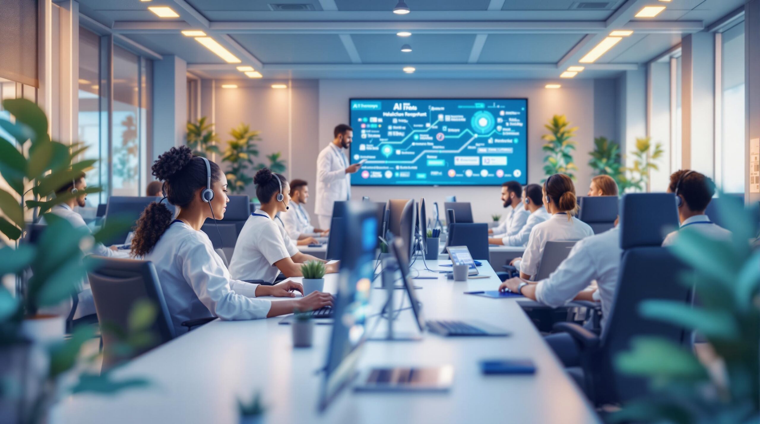 AI Strategy Roadmap for Healthcare Contact Centers